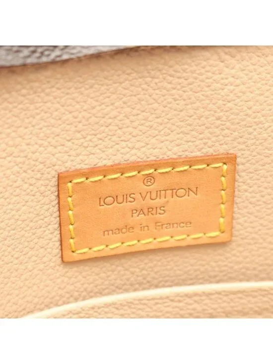 Louis Vuitton Tote Sac Plat Canvas Leather - Picture 4 of 11